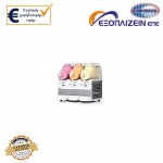 Μηχανή παραγωγής frozen yogurt, smoothies & soft παγωτού / BRAS Ιταλίας / 230Volt 1,3Kw / 6 LT/ 61 KG – Β3