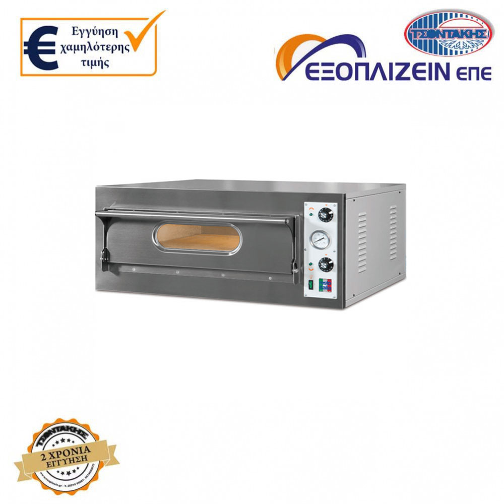 Ηλεκτρικός φούρνος για πίτσα διπλός (13kW/380V