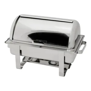 Chafing Dish Inox GN1//1 με roll top καπάκι