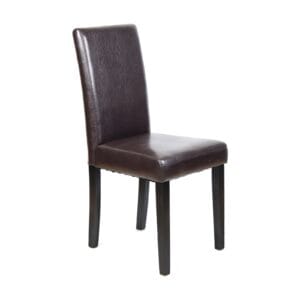 MALEVA-L Καρέκλα PU Καφέ - Wenge