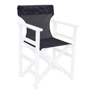 Textilene για Πολυθρόνα Σκηνοθέτη, Απόχρωση Μαύρο