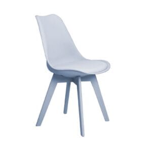 MARTIN-II Καρέκλα PP Γκρι, Μονταρισμένη Ταπετσαρία