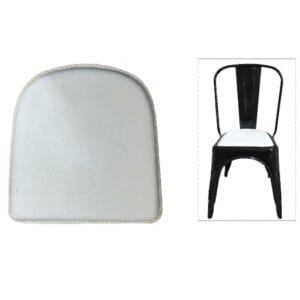 RELIX Κάθισμα Καρέκλας, Pvc Άσπρο (Μαγνητικό)