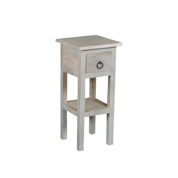MAISON CLASSIC Έπιπλο Stand, Ξύλο Mango Antique Άσπρο