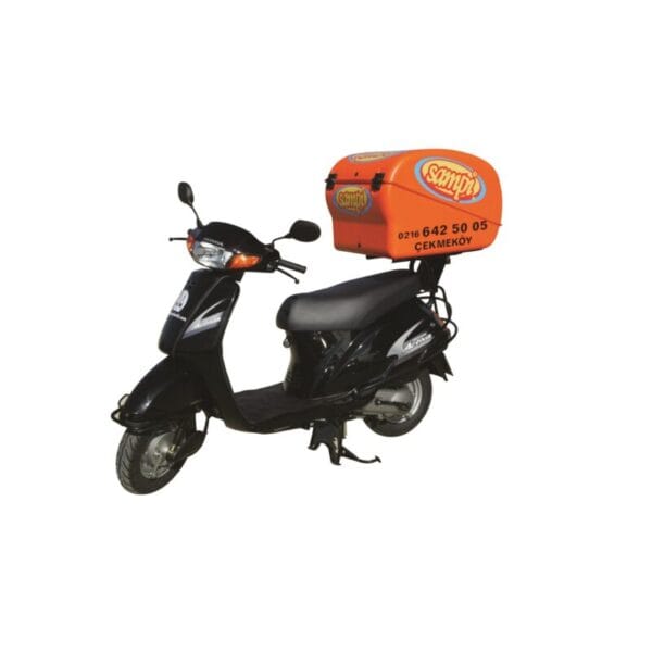 Ισοθερμικό κιβώτιο κίτρινο delivery Ergoline (55*72*48cm - 110lt)