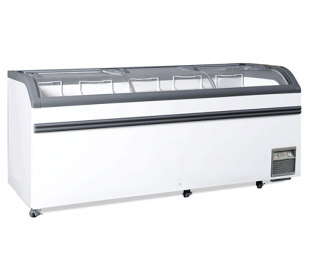 Βιτρίνα κατάψυξη – βούτα κουρμπαριστή Karamco (2000*765*835mm - 768lit)