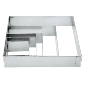 Πλαίσιο τετράγωνο Inox Lacor Ισπανίας (10*10*4cm)