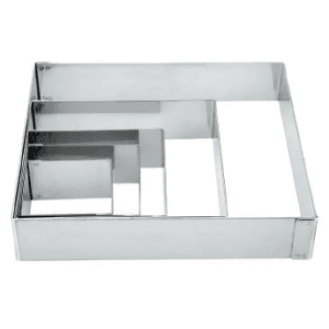 Πλαίσιο τετράγωνο Inox Lacor Ισπανίας (20*20*4cm) - Image 2
