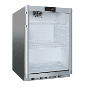 Βιτρίνα συντήρησης Inox γυάλινη πόρτα Karamco G-HT200RG S/S